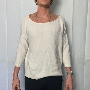 Women’s white sweater